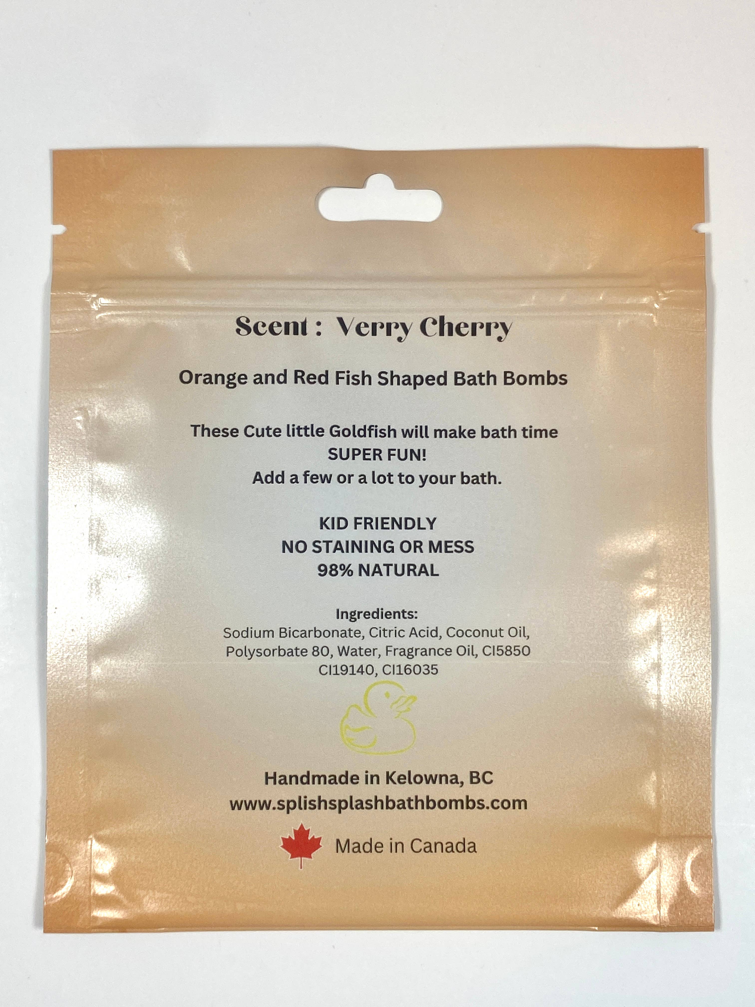 Splish Splash Bath Bombs - Wholesale Bath Bomb/Fizz - Mini Goldfish 3