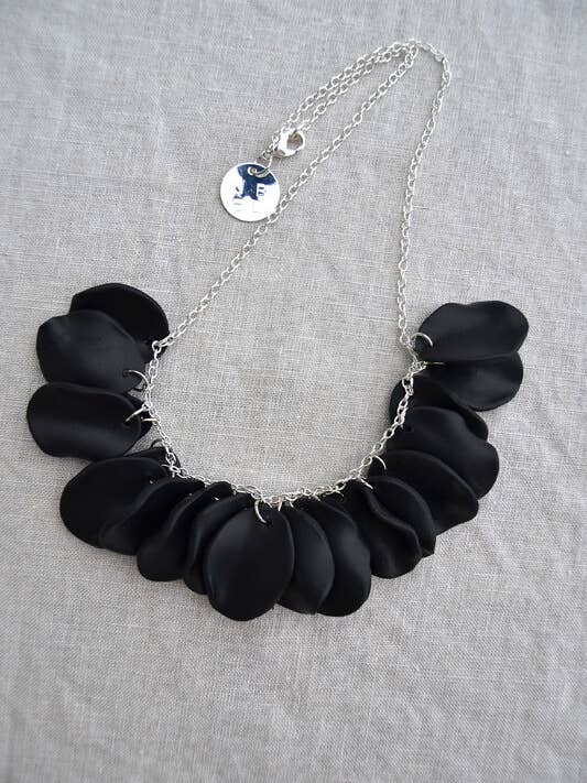Necklace Black Drop. for wholesale by Jewelry By Elina Dahl