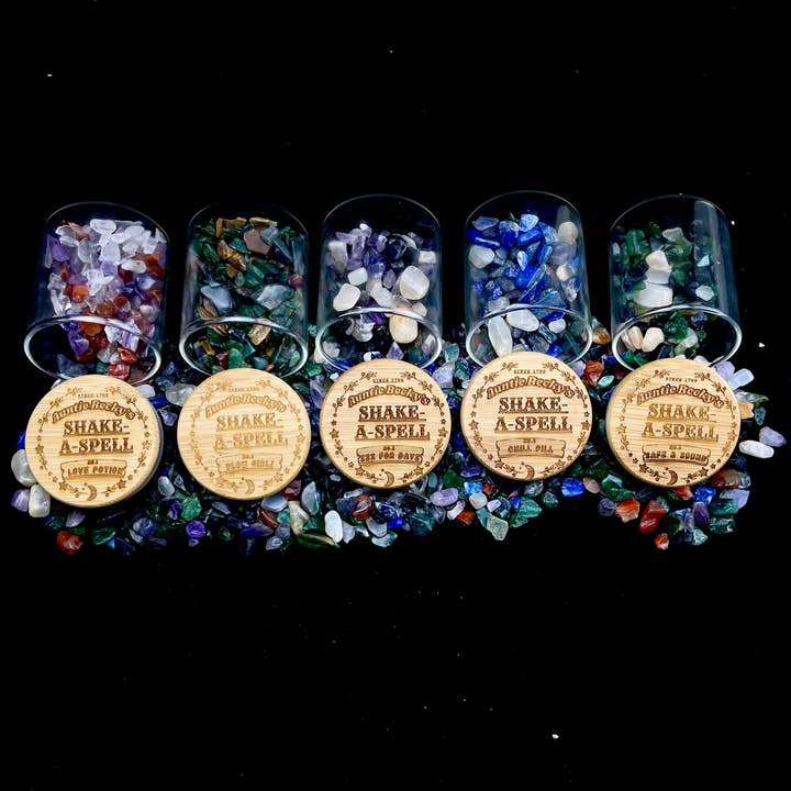Shake-A-Spell Crystal Shake Jar and other Purchase Wholesale shake. Free Returns & Net 60 Terms on Faire trending on Faire.