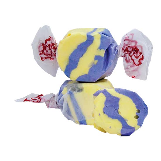 Raspberry and lemonade salt water taffy 2.5lb bag for wholesale by Taffy Town UK