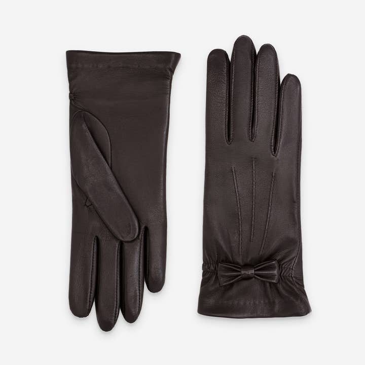 Glove Story – wholesale Gloves – Women's – Lamb leather gloves - 100% silk - 21349SN