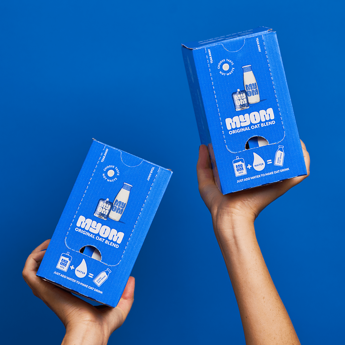 MYOM – wholesale Non-dairy milk – MYOM 500ml Oat Milk Blend Case of 48 x 65g (Makes 24 litres)3