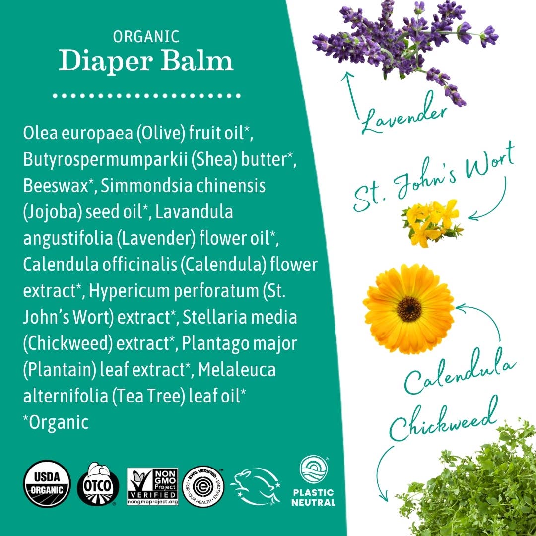 Earth Mama Organics - Wholesale Diaper Cream - Organic Diaper Balm3