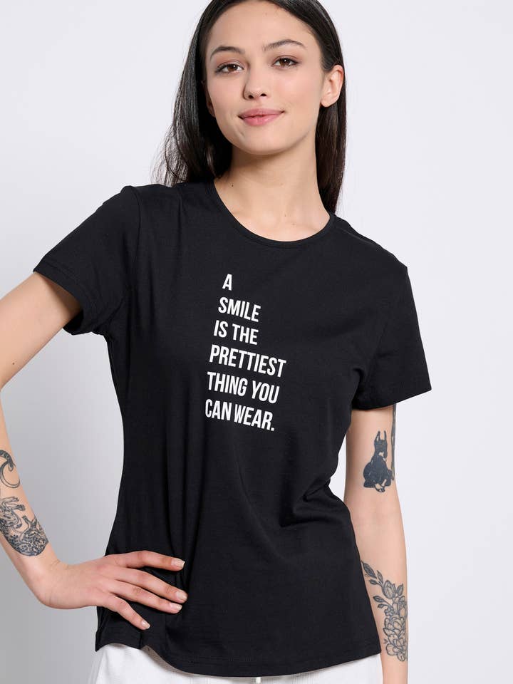 `T-shirt a maniche corte Bdtk da donna` per la vendita all'ingrosso da parte di Bodytalk