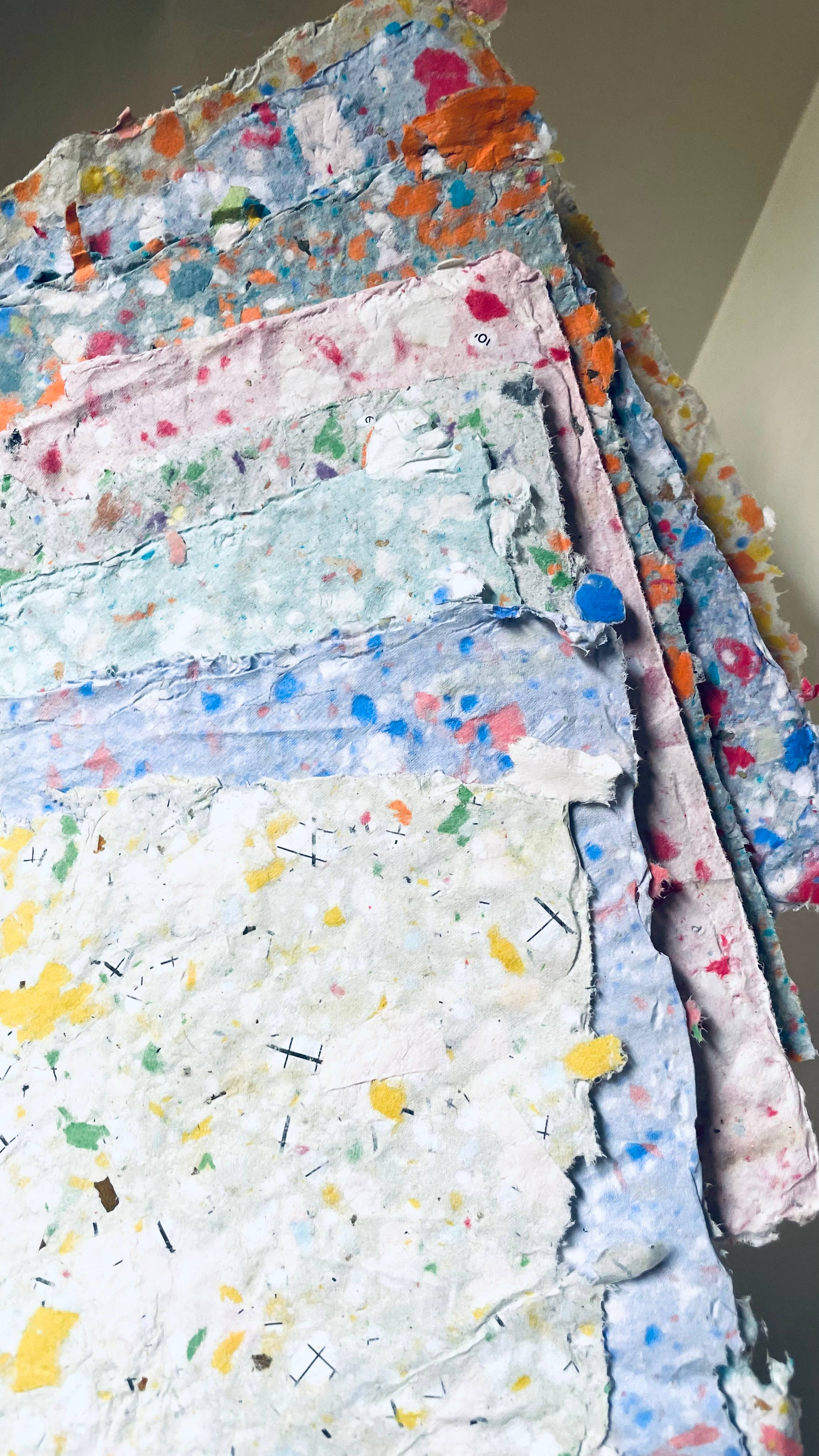 Atelier By Cat - Wholesale Notitieboekje - Mini Confetti Bits Handgemaakt Notitieboek, Milieuvriendelijk Papier Goed8