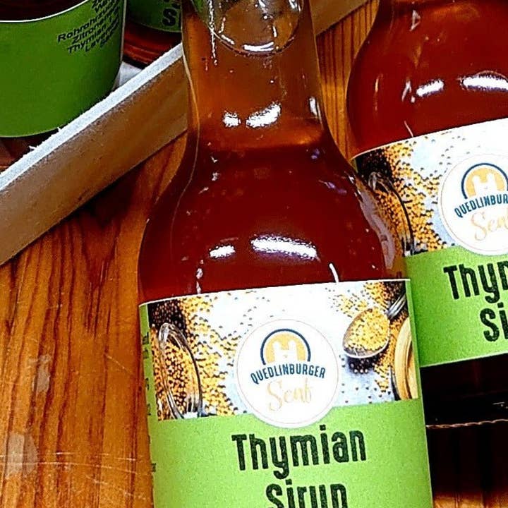 Thymian-Sirup für den Großhandel von Quedlinburger Senf