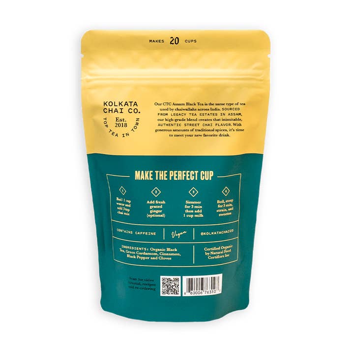 KOLKATA CHAI CO - Wholesale Loose Tea - Signature Masala Chai Mix1