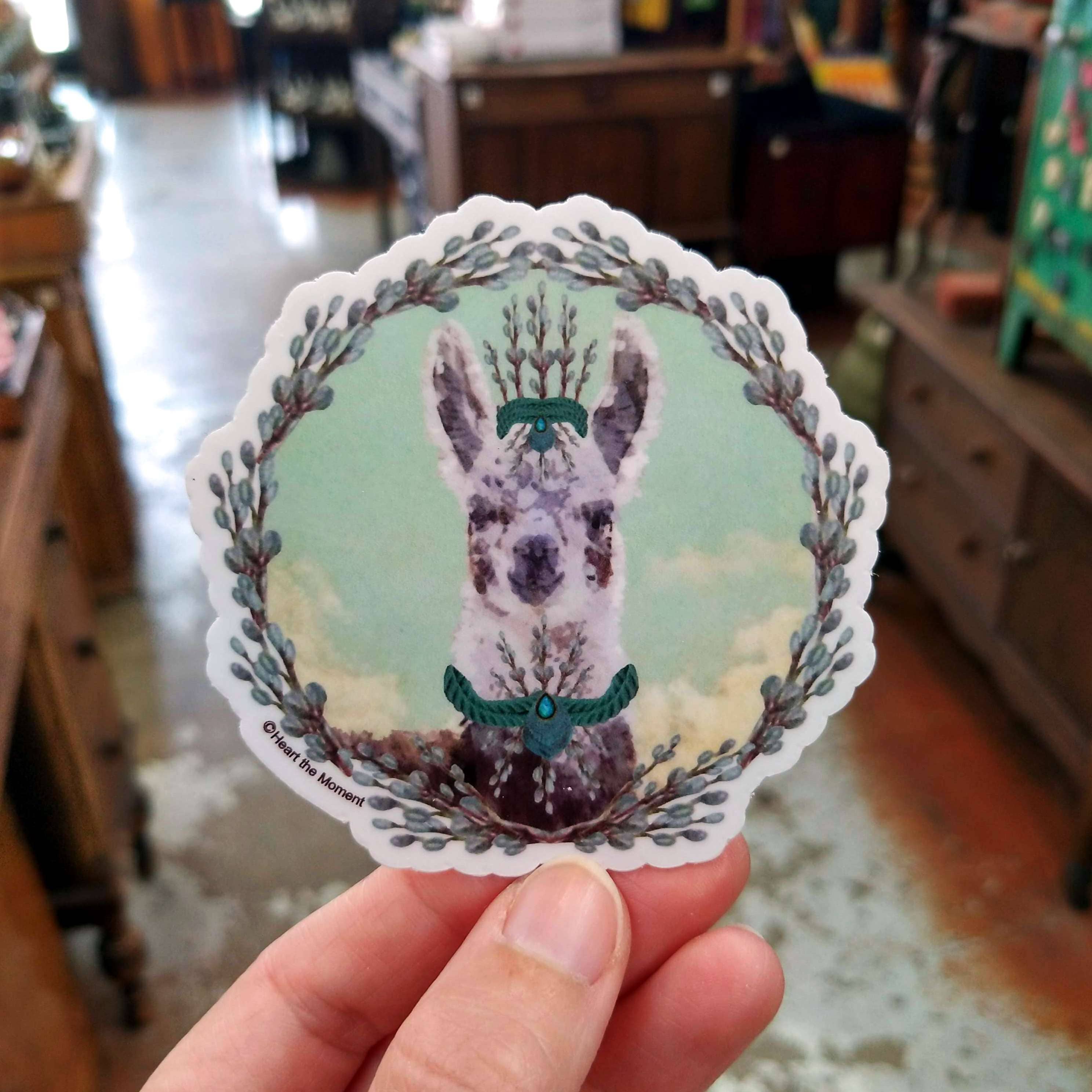 Heart The Moment - Wholesale Sticker - Llama Love Sticker1