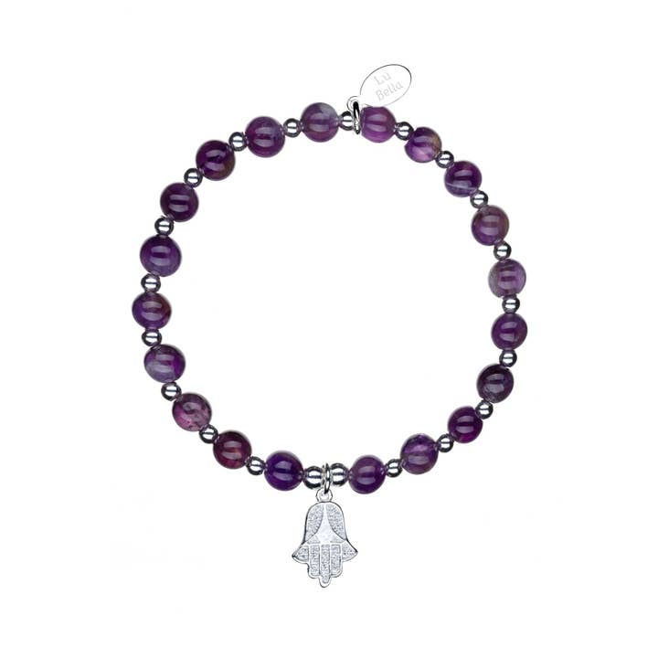 Hope & Strength Stacking Bracelet for wholesale by Lu Bella