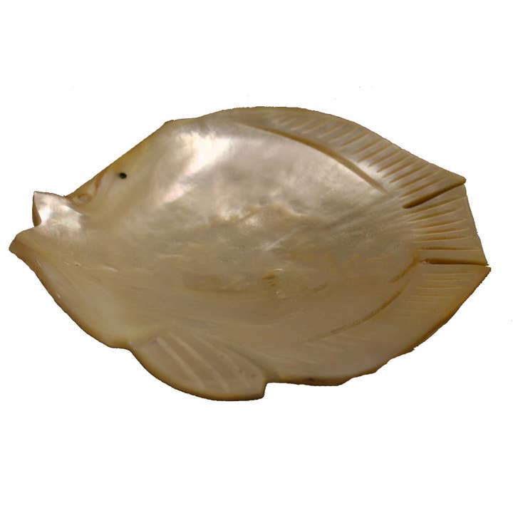 Mother of Pearl Fish Dish Small for wholesale by Housewares & Tabletops by Contrast Inc.
