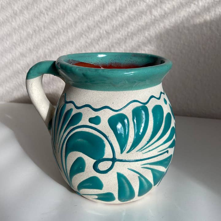 Doña Cata Art – Großhandel Kaffeebecher – JARRITOS mexikanischer Becher aus Ton, handgefertigte Keramik für Kaffee und Tee5