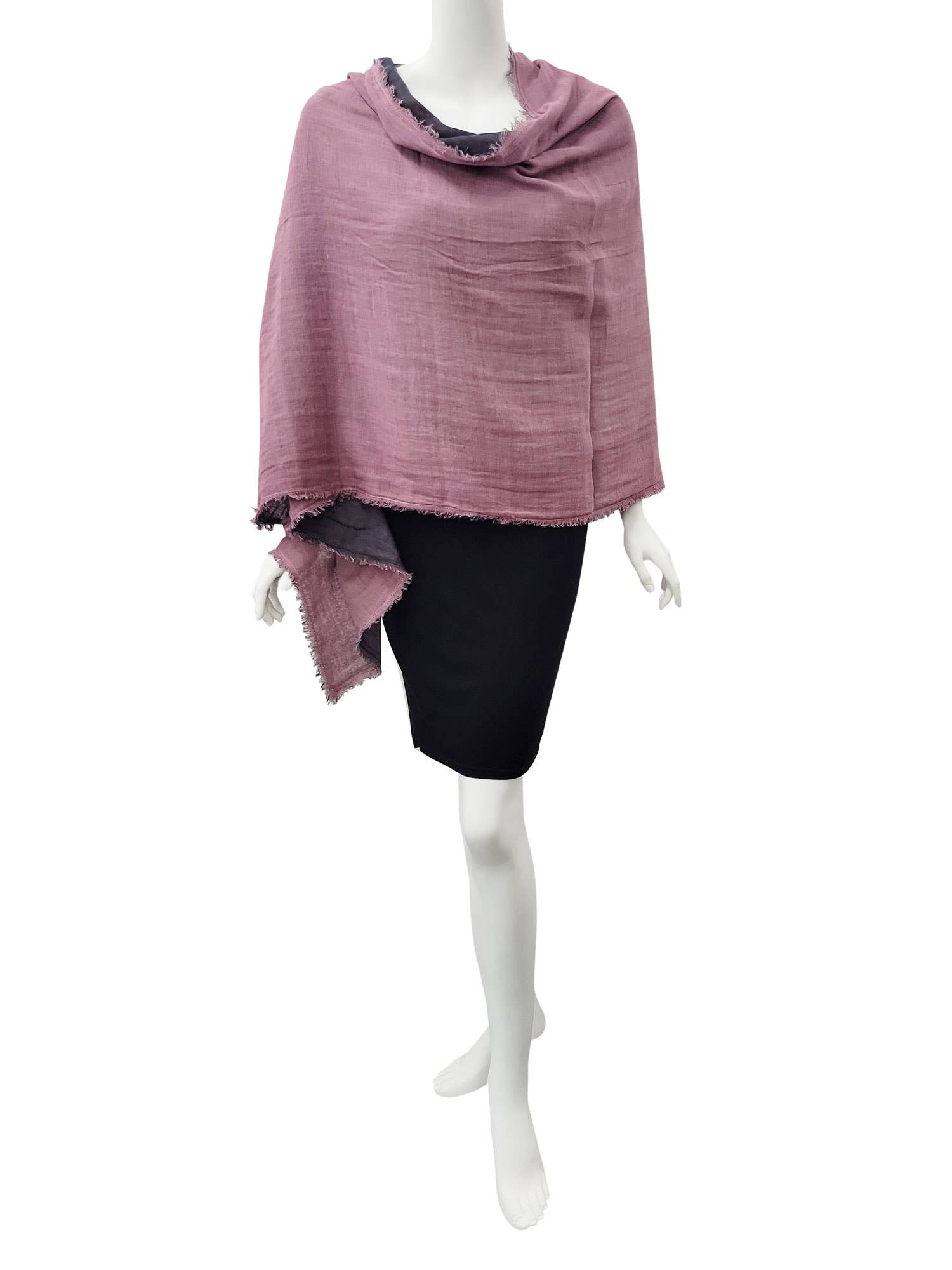 Raj Trading & Imports (USA) Inc. - Wholesale Scarf - Women's - Gina Reversible Scarf Shawl0