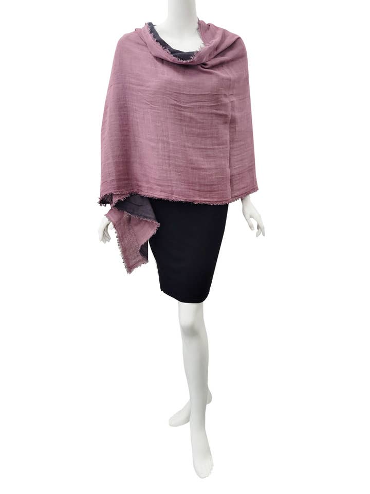 Gina Reversible Scarf Shawl for wholesale by Raj Trading & Imports (USA) Inc.