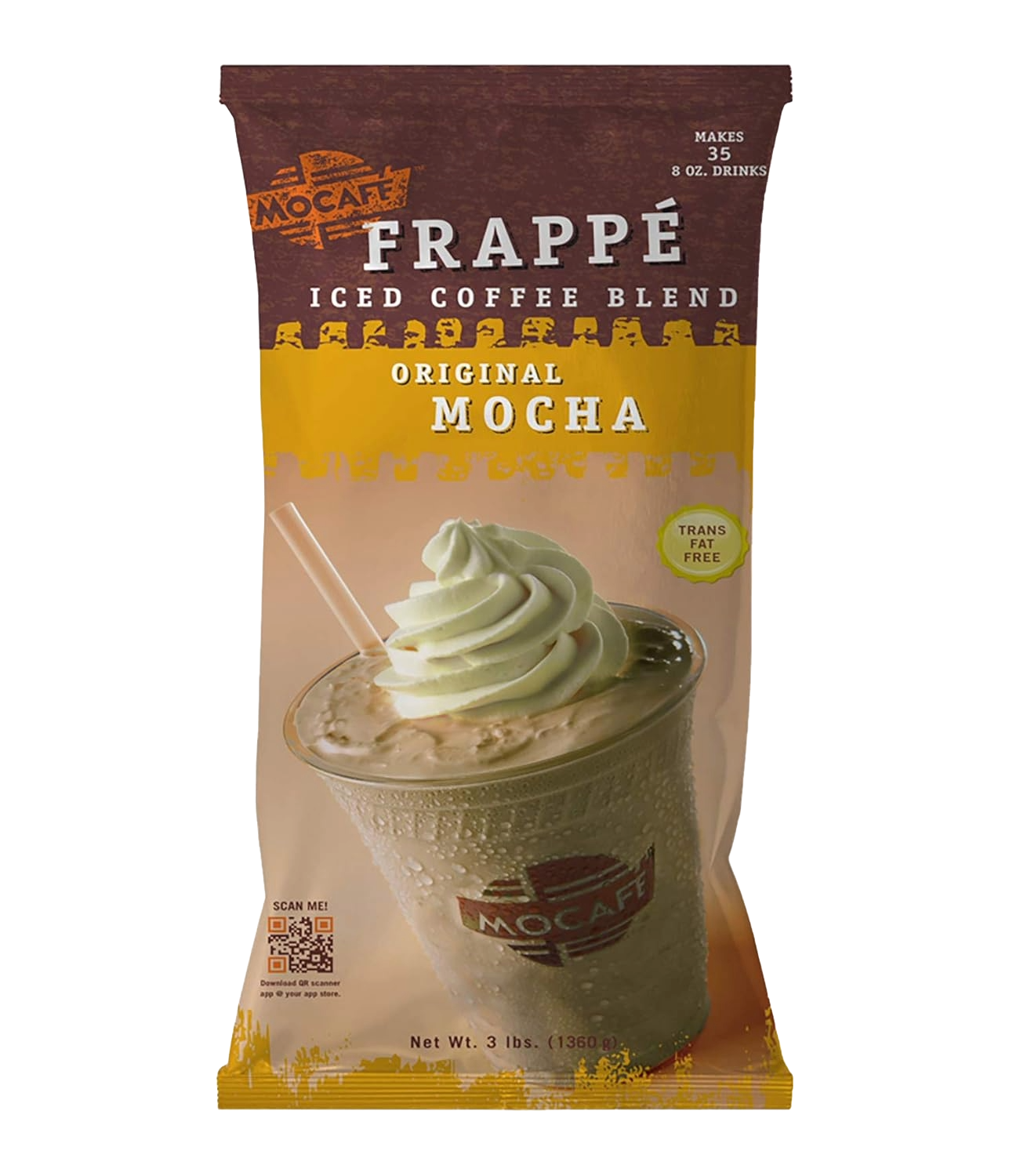 Dark Canyon Coffee Company - Wholesale Beverage Mix - Mocafe™ Original Mocha Frappe Mix1