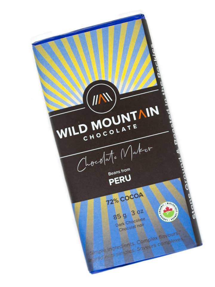 Pérou - 72 % pour la vente par Wild Mountain Chocolate