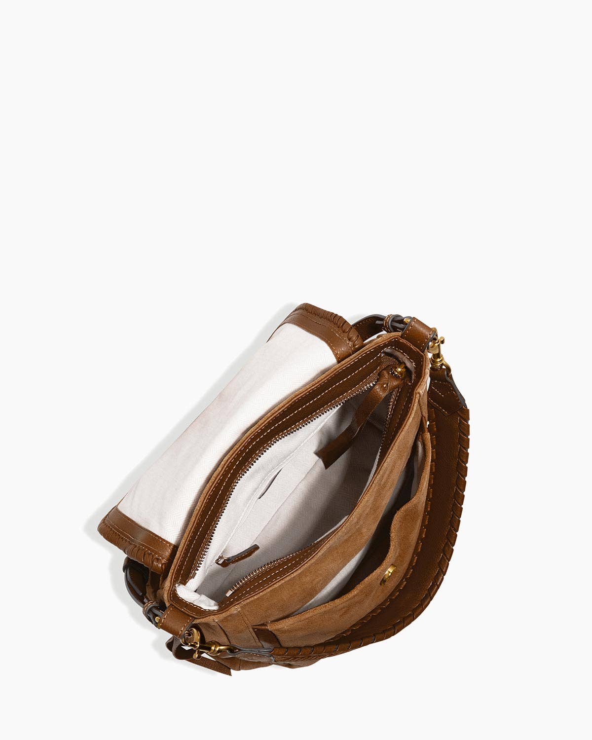 Coffee Suede Alles Voor Liefde Convertible Schoudertas voor groothandel op Faire5