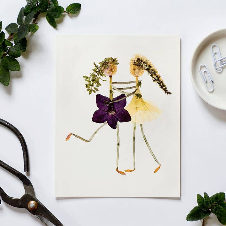 Petal People Press - Wholesale Friendship Card - Best Friends1