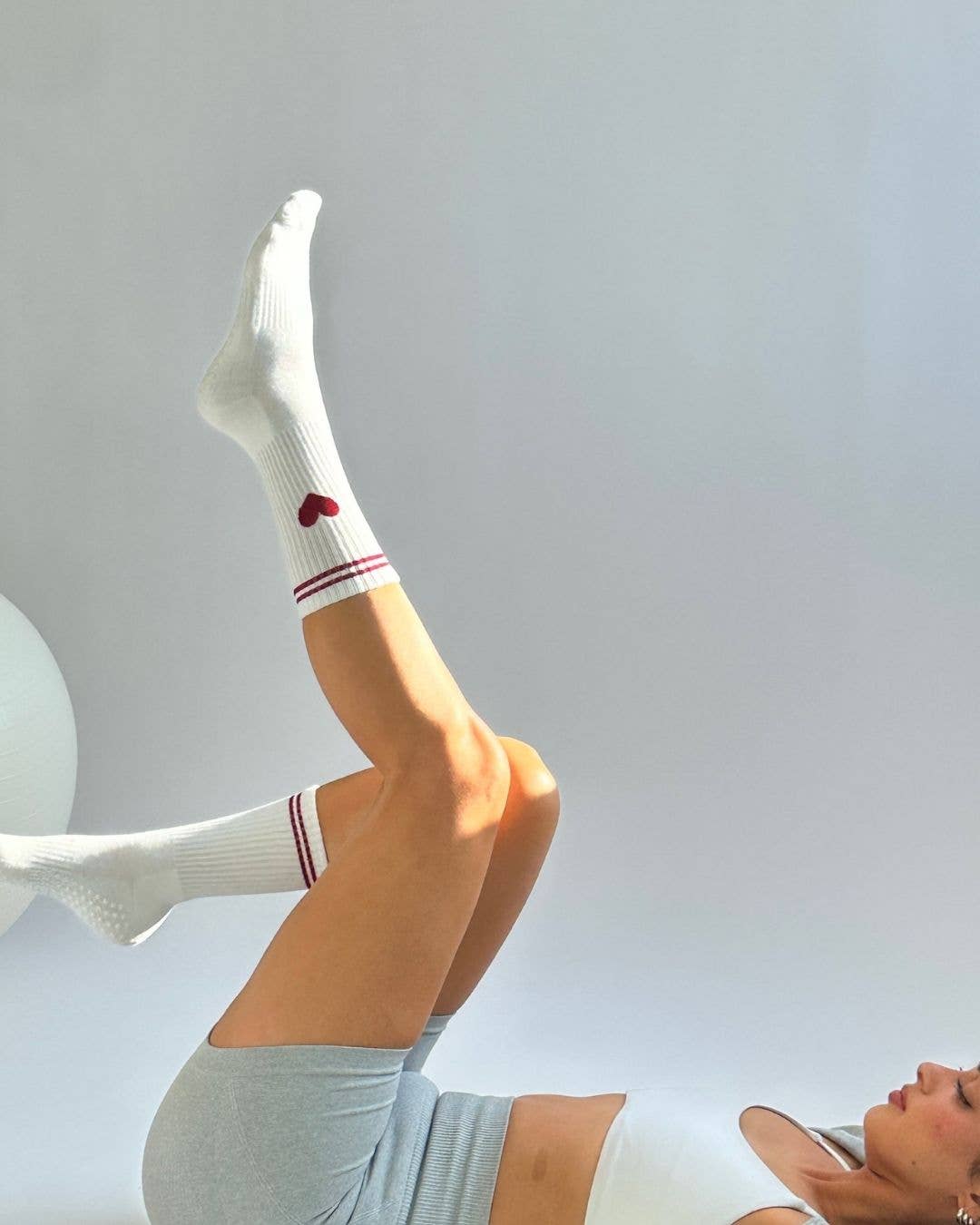 California Grip Socks - Wholesale Socks - Unisex - The Heart Grip Socks4