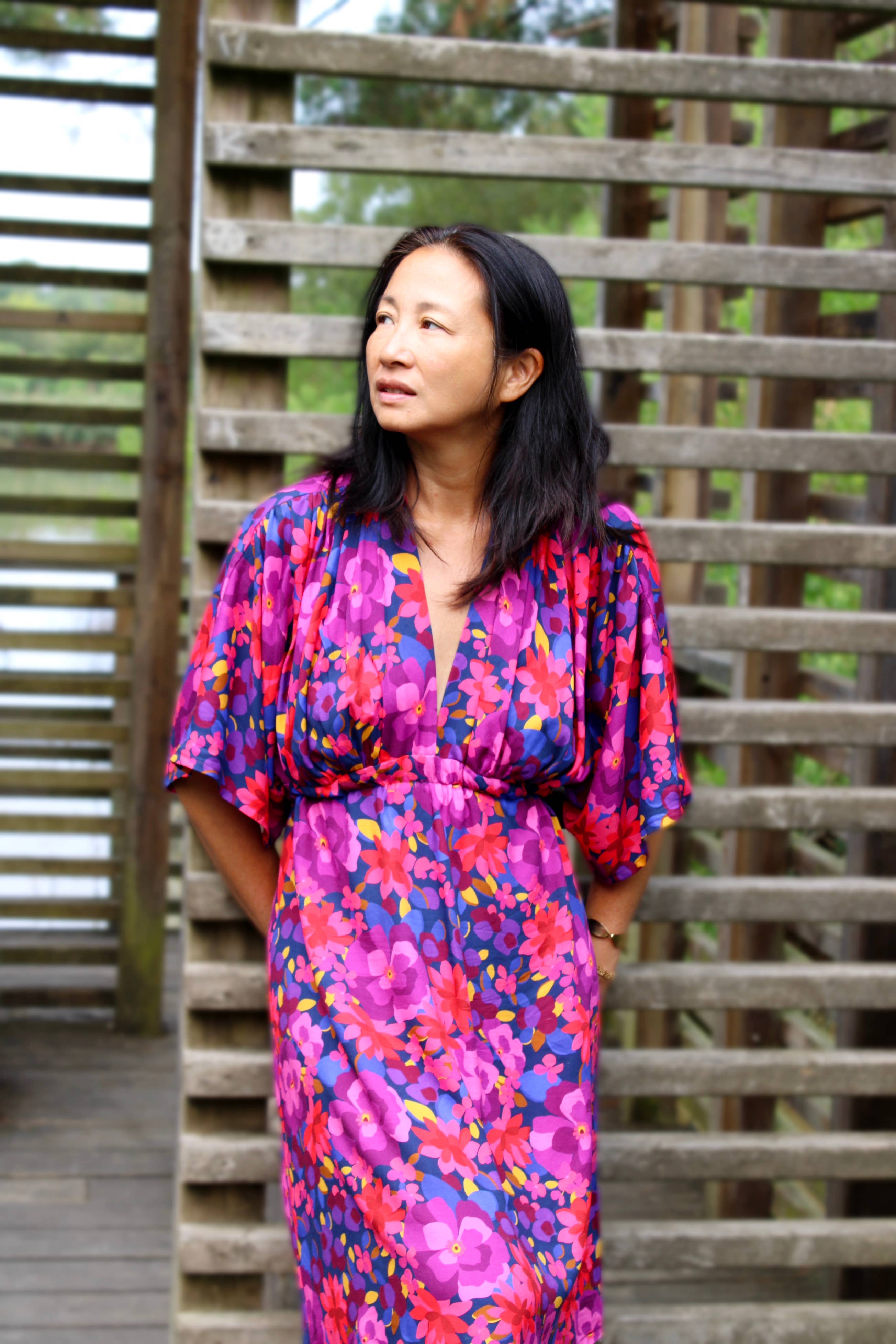 MY DRESS MADE - Wholesale Fabric - EDEN viscose twill fabric - Printed in France7