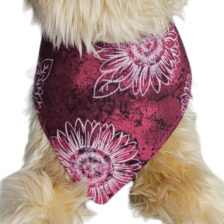 Bohemian Jane / Reversible Snap-On Dog Bandana for wholesale by Barkriffic