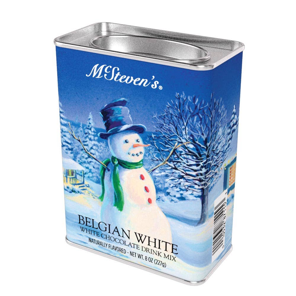 McSteven's - Vente Préparations/kits pour chocolat chaud - Chocolat chaud blanc belge de Noël blanc (boîtes de 8 oz)11