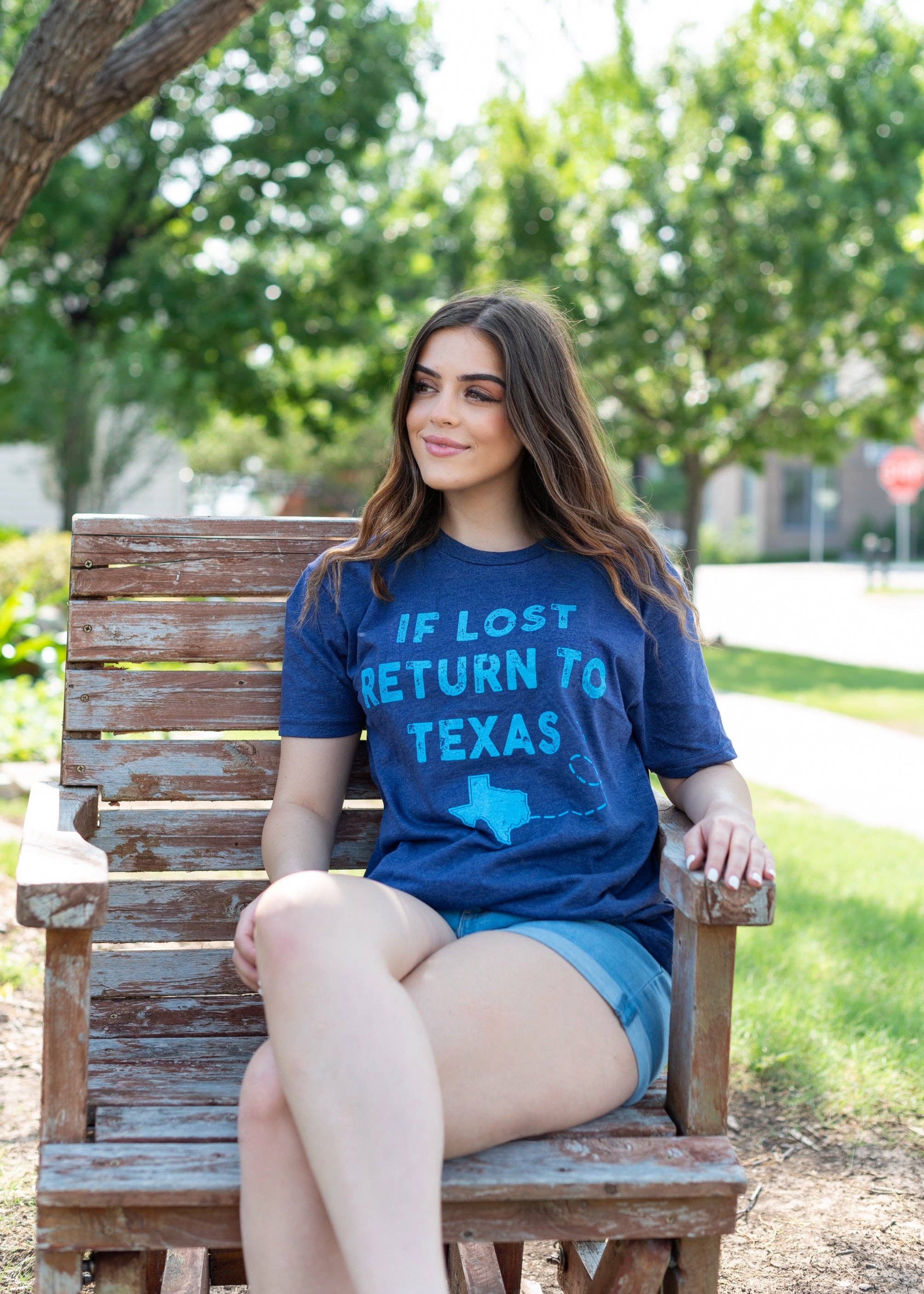 Storm If Lost Return to Texas T-Shirt for wholesale on Faire1