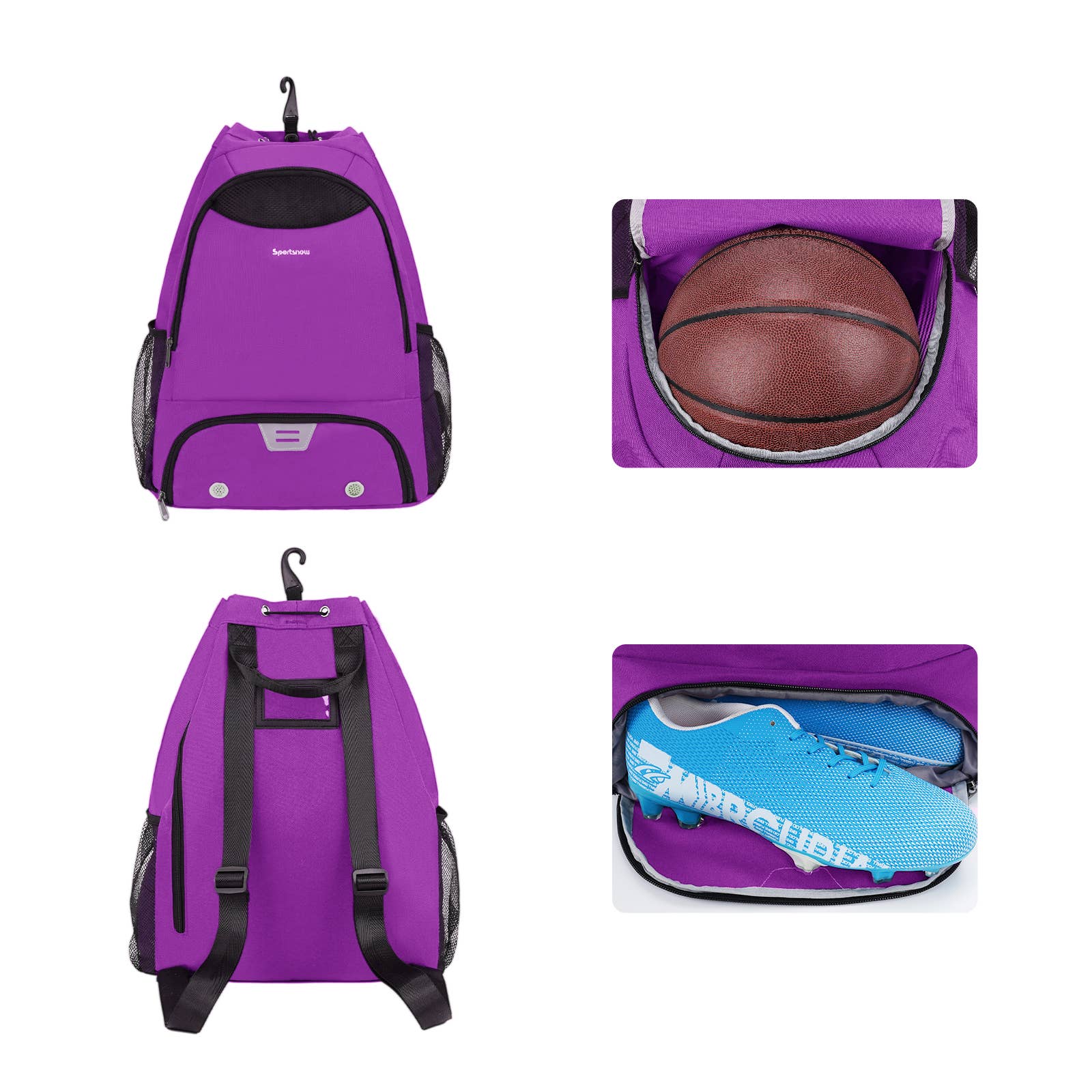 wandf - Wholesale Backpack - Unisex - Drawstring Backpack Soccer Basketball Backpack Gym Bag8
