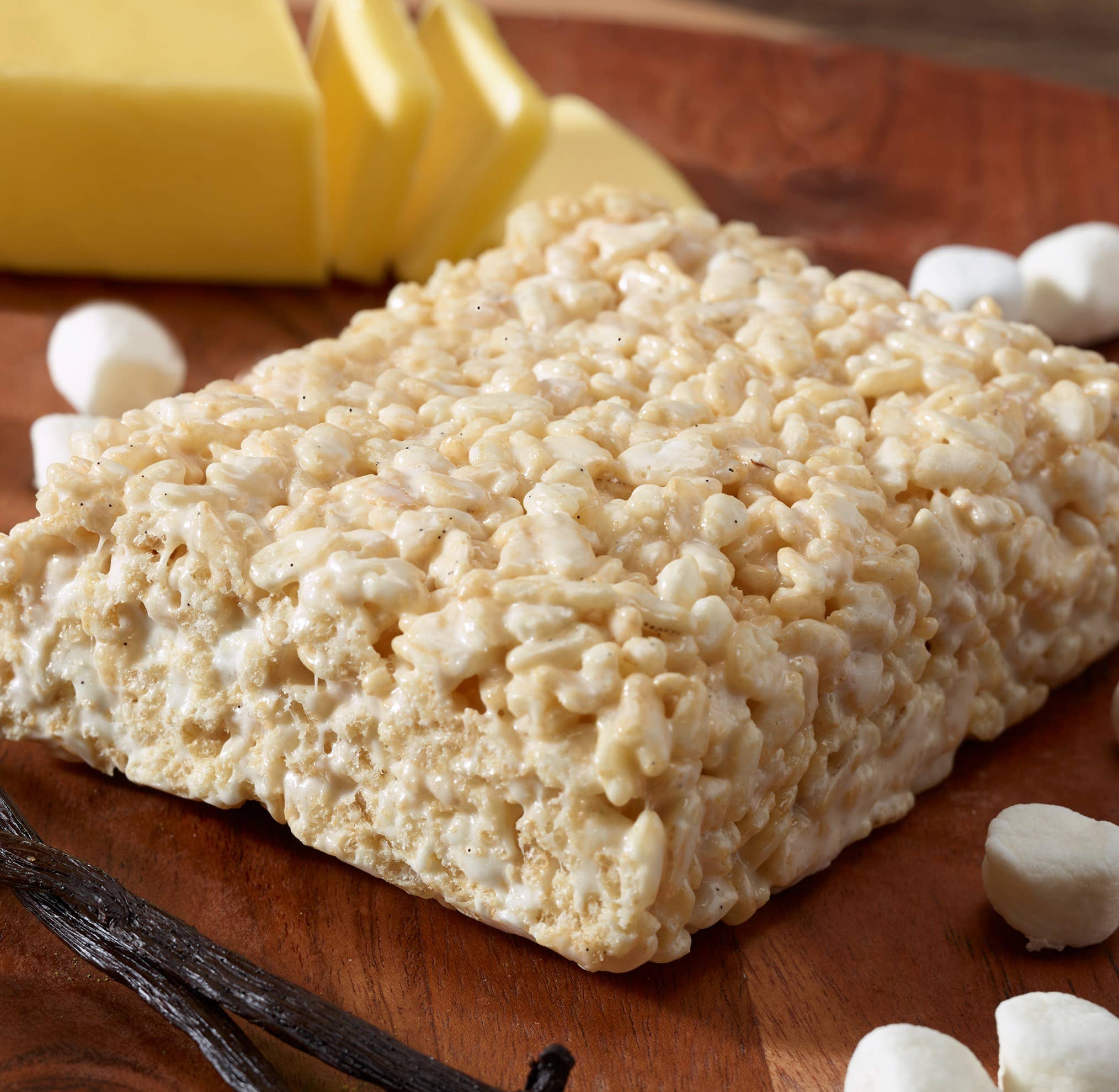 Mighty Mallow Crispie Treats – wholesale Marshmallow – Klassisk vaniljkrispie-godbit1