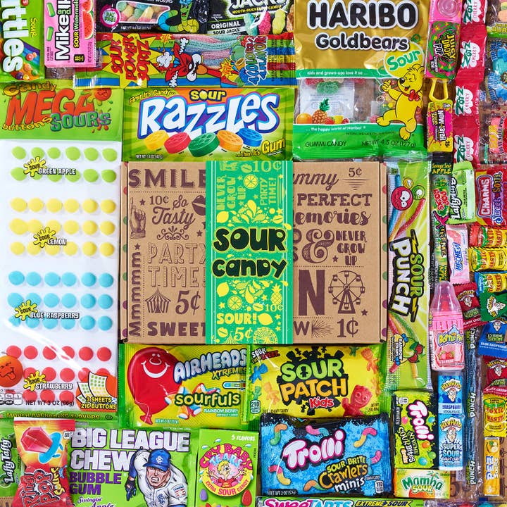 Vintage Candy, LLC - Wholesale Gummy - Sour Candy Assortment Gift