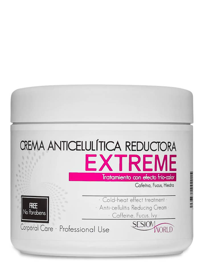 EXTREME Thermisch wirksame Anti-Cellulite Creme 500 ml für den Großhandel von sesioMWorld - M·O·I Professional