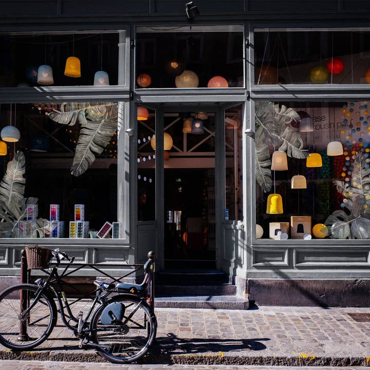 Green Tropic Leaves Window Decals for wholesale on Faire3