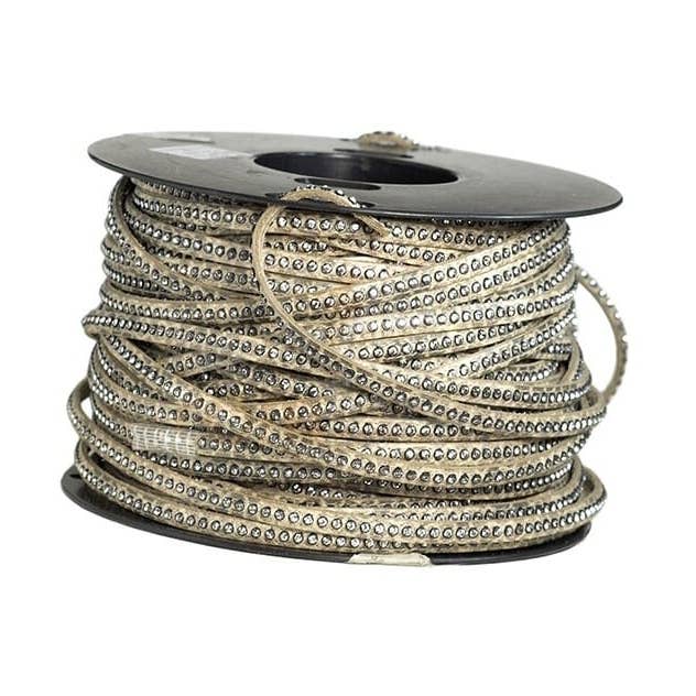 Cuero beige strass 6 mm Premium para venta al por mayor de COM FORSA SL