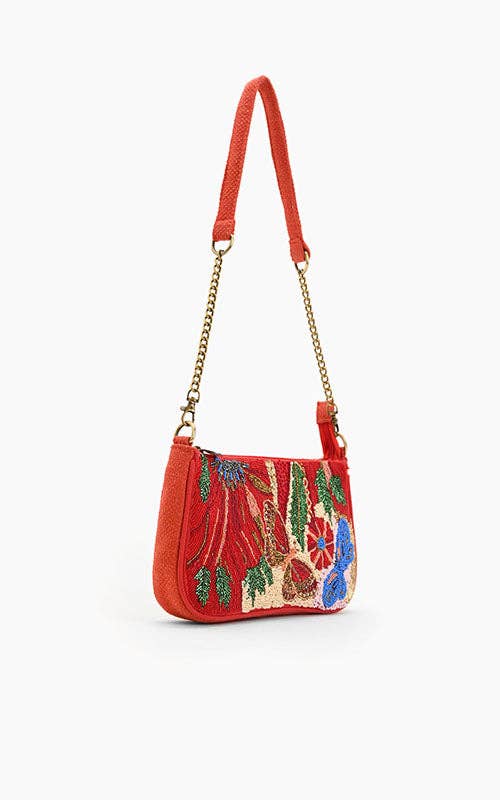 America & Beyond – wholesale Shoulder bag – women's – Vermilion Butterfly Bloom Shoulder Bag2