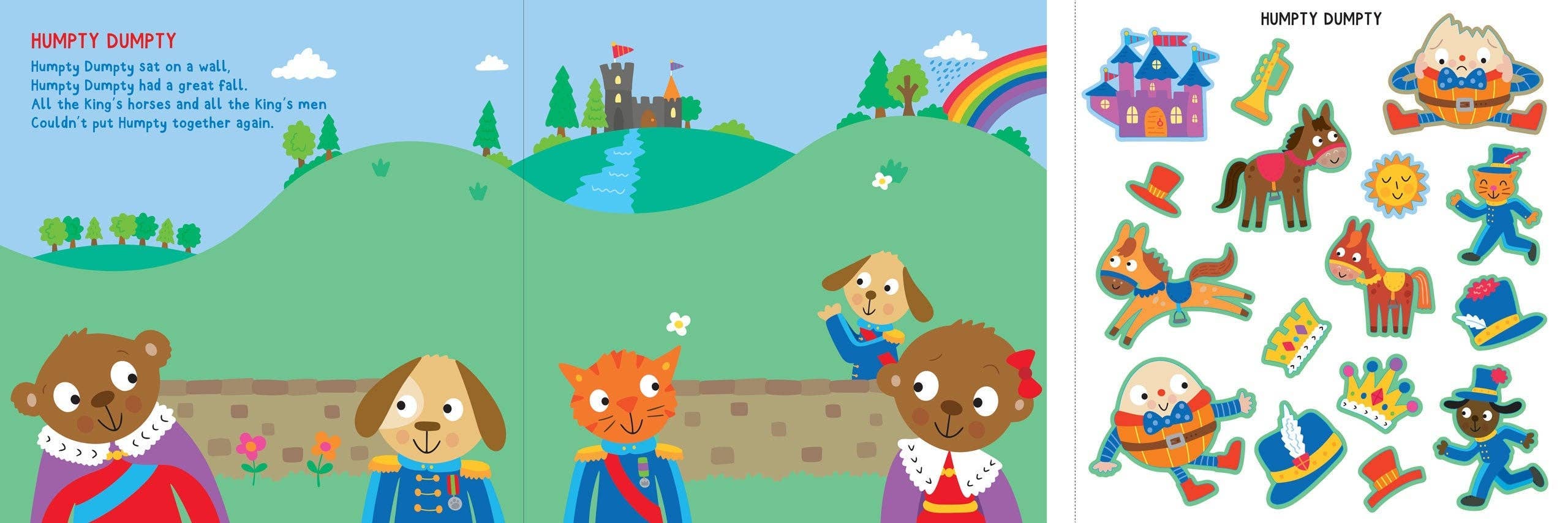 Peter Pauper Press, inc. – wholesale Sticker – Child & baby – My First Sticker Book - Nursery Rhymes2