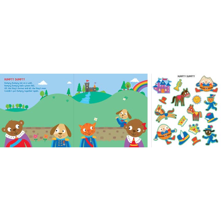 Peter Pauper Press, inc. – wholesale Sticker – Child & baby – My First Sticker Book - Nursery Rhymes2