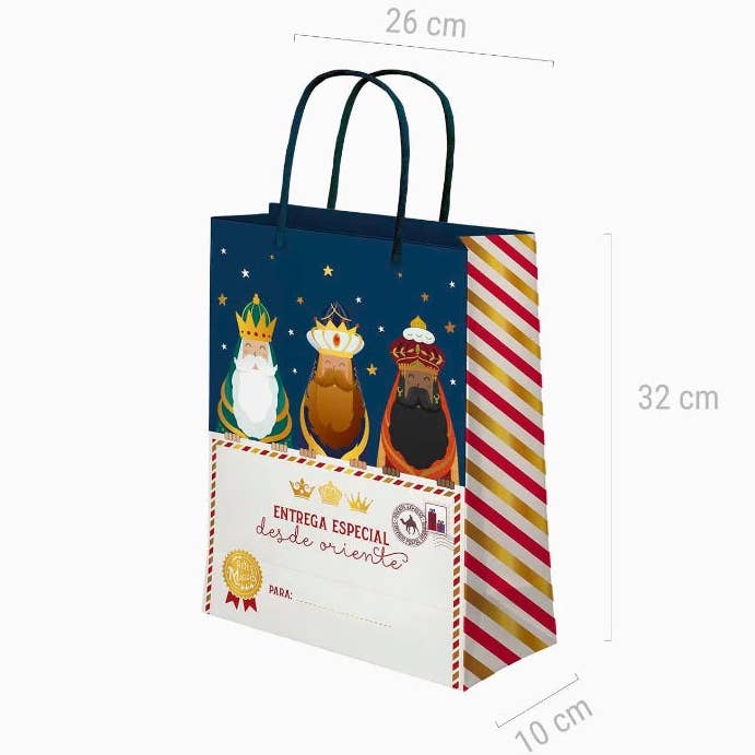 Mis Globos - Wholesale Gift Bag - Three Kings Gift Bag Medium Letter0