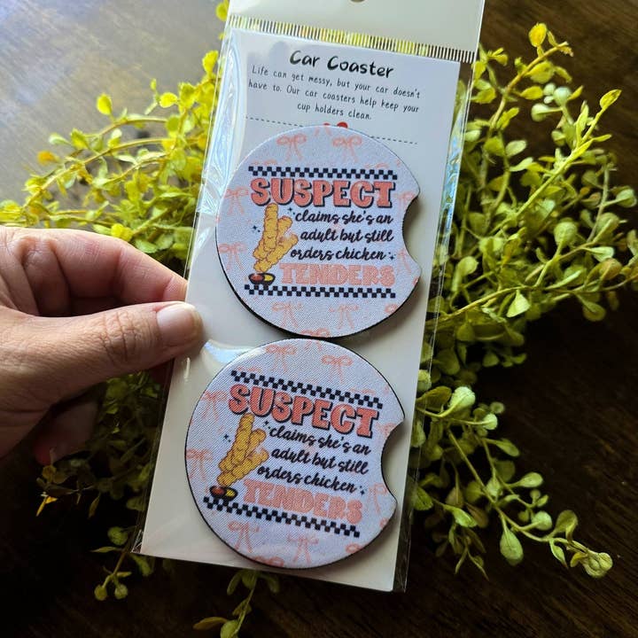 Auto-Untersetzer-Set für den Großhandel von Magnolia On Main LLC