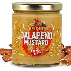 12 - 9oz Jalapeno Mustard for wholesale by Unique Snacks