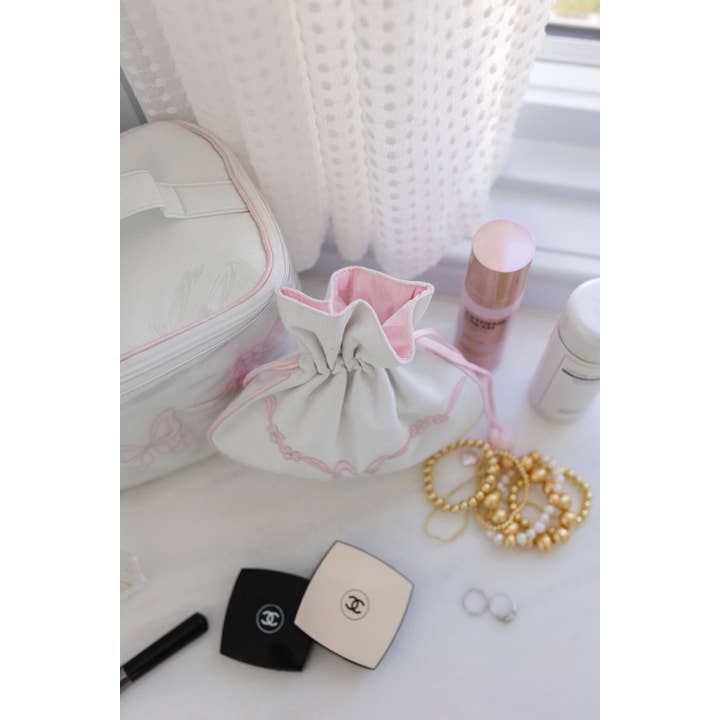 Lenora - Vendita all'ingrosso Portagioie/organizer per gioielli - POCHETTE PORTAGIOIELLI CON FIOCCO FLOREALE13