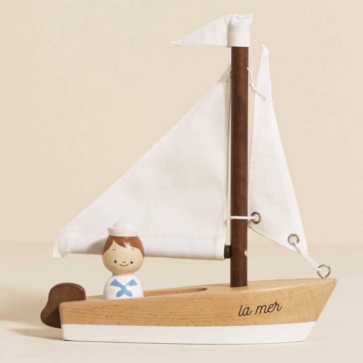 Wooden Sailing Boat & Captain and other Purchase Wholesale yacht. Free Returns & Net 60 Terms on Faire trending on Faire.