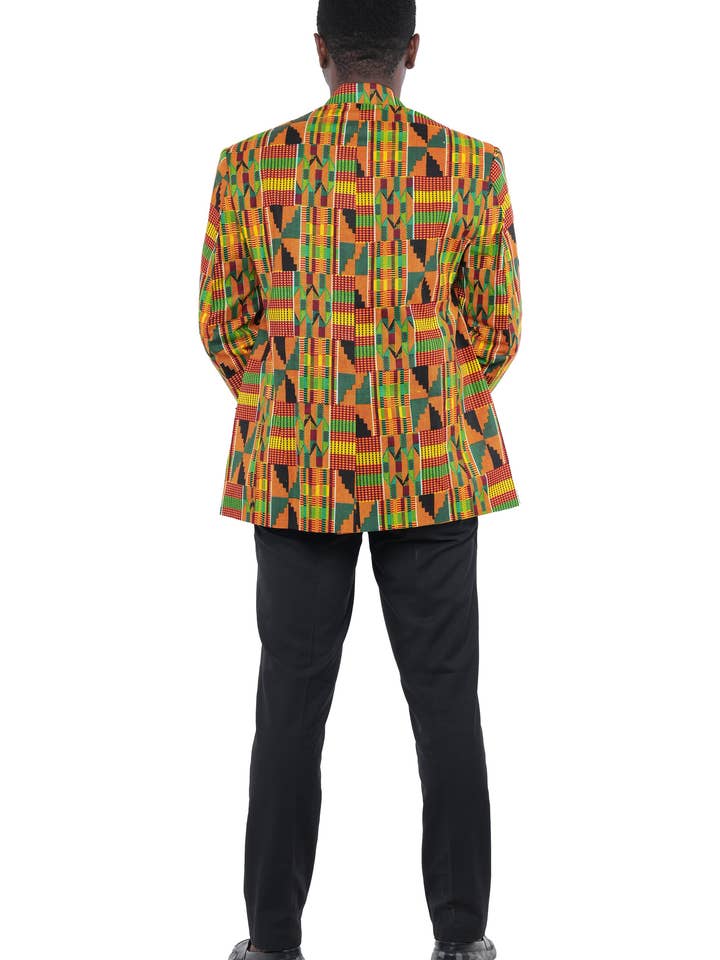 Satsuma Wholesale - Wholesale Blazer - Men's - Men's African Print Blazer Jacket3