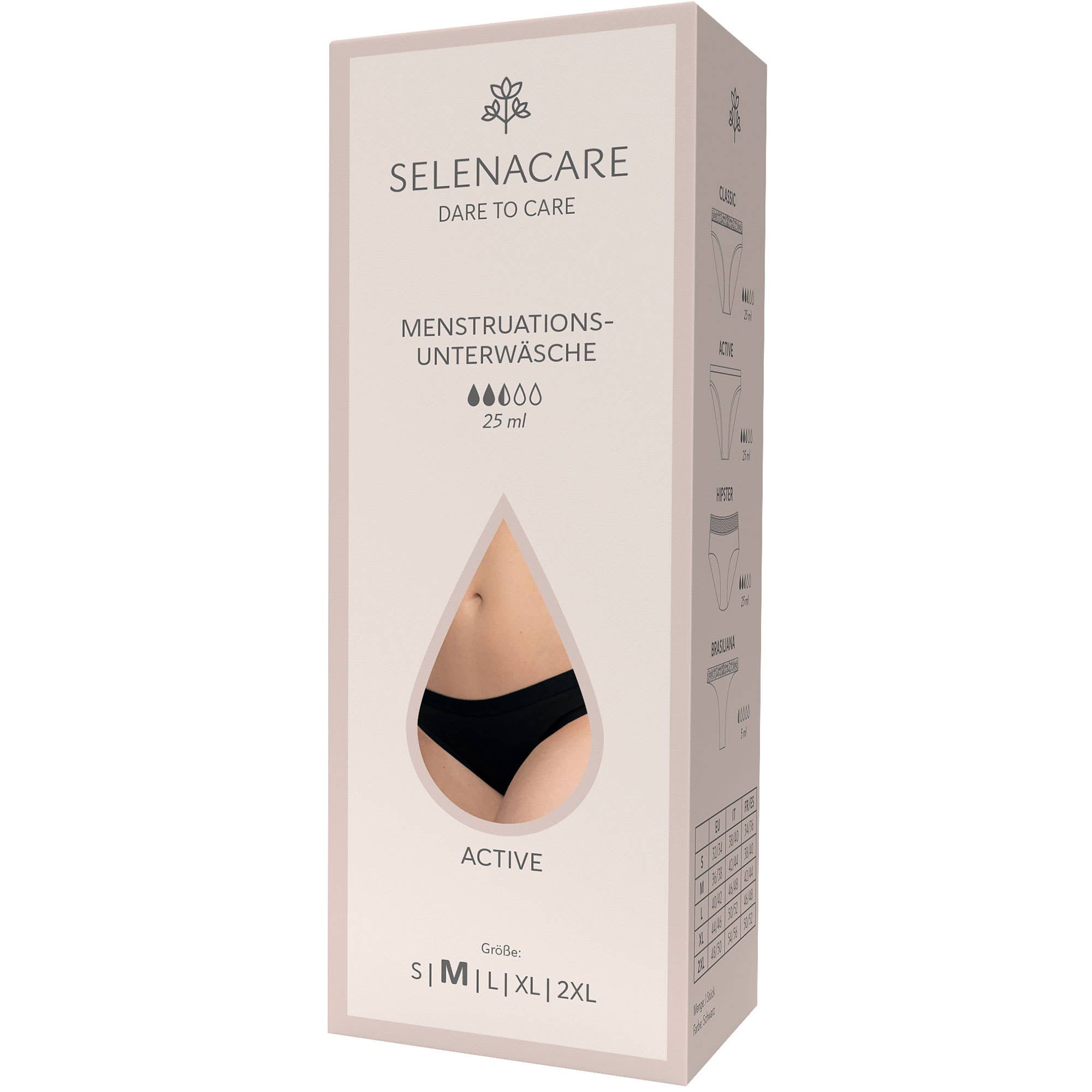 SELENACARE - Wholesale Menstruatie-ondergoed - Dames - Selenacare menstruatieondergoed active5