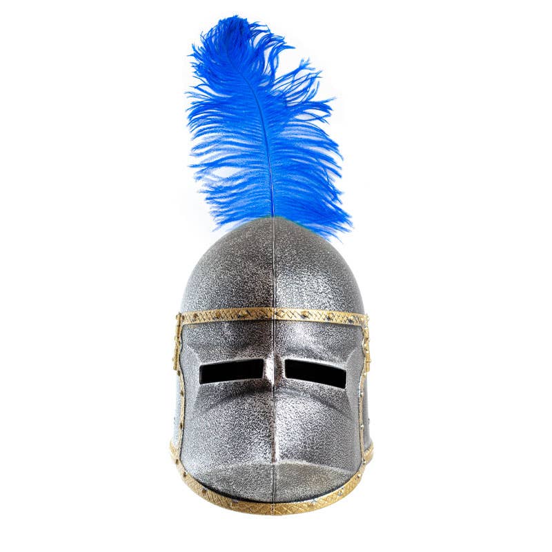 KALID MEDIEVAL – wholesale Costume – Child – DOG FACE HELMET + FEATHER - ST937F0