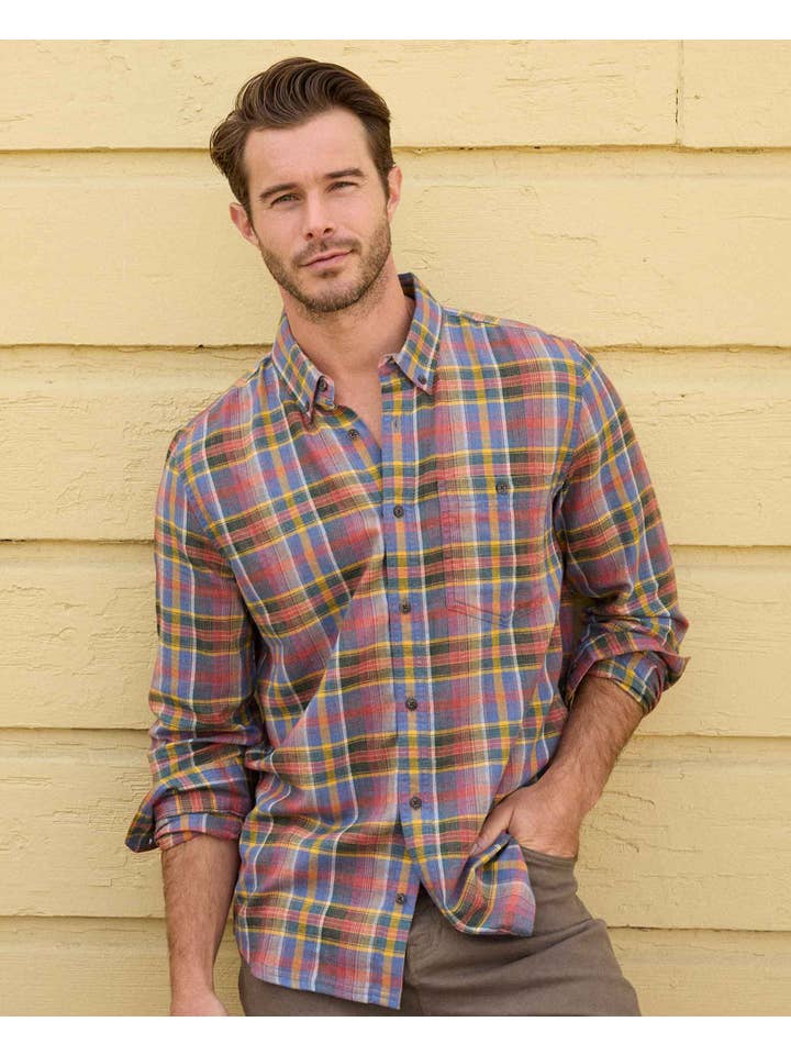 Toad&Co - Wholesale Button Down Shirt - Men's - Airsmyth Long Sleeve Shirt F25
24