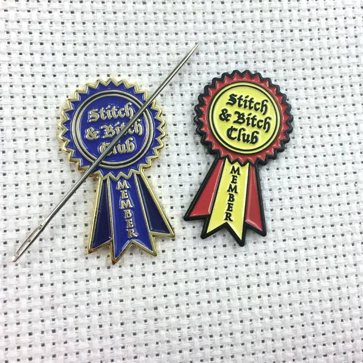 Snarky Crafter Designs - Wholesale Embroidery/cross-stitch supplies - Stitch and Bitch Club Member Needle Minder2