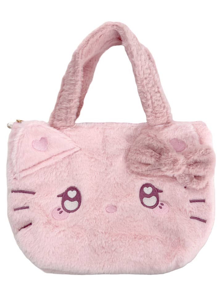 Sanrio Hello Kitty mini-taske med animeøjne i blødt plys for engroshandel hos LASR