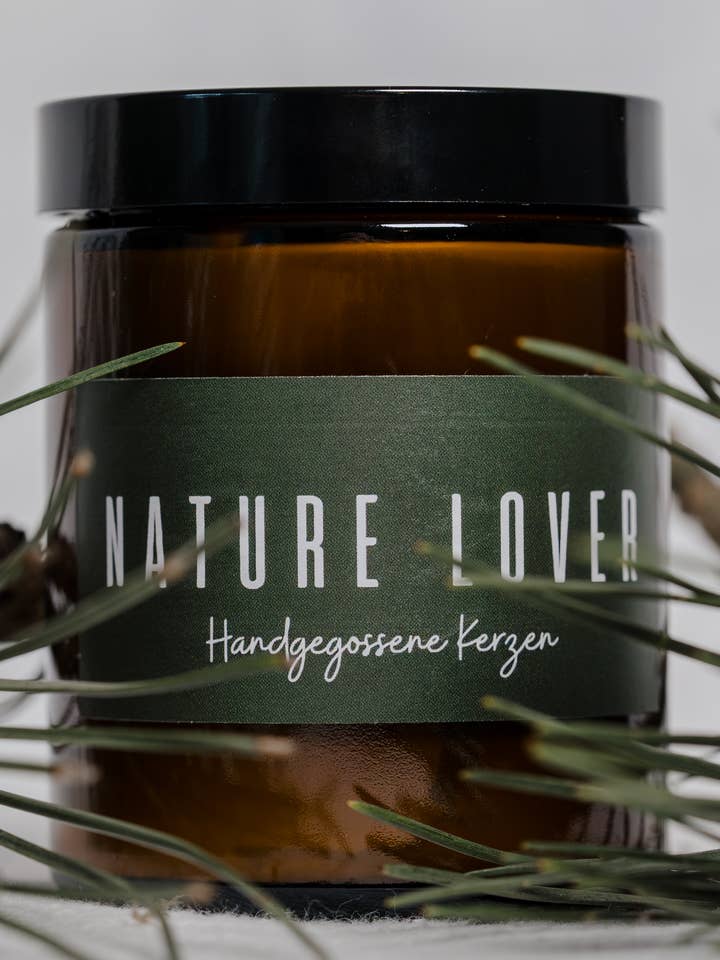 Kerze im Glas "Weihnachten" für den Großhandel von Nature Lover