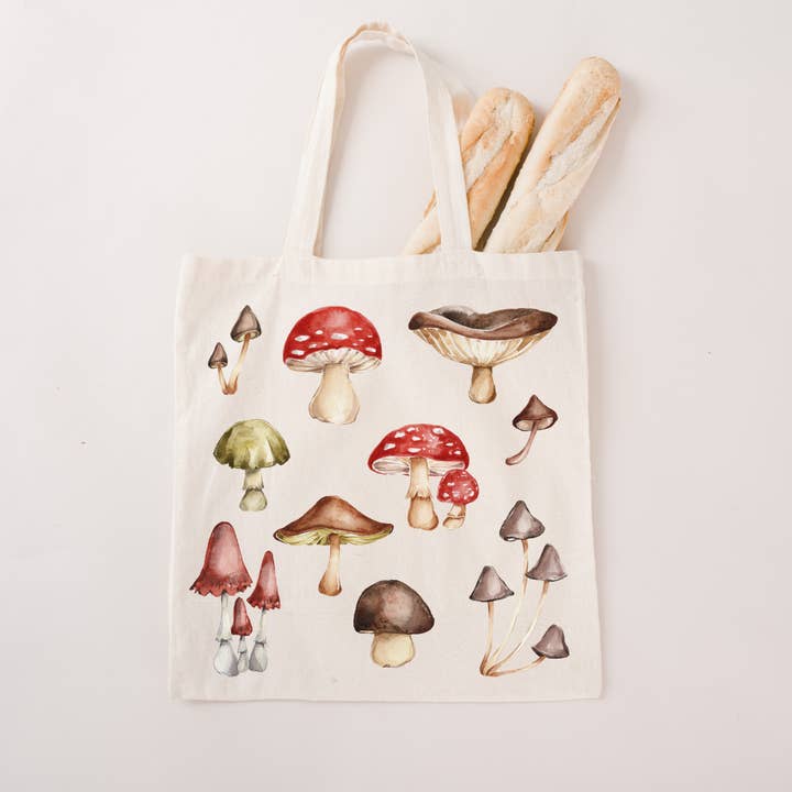Bolso de lona con forma de hongo para venta al por mayor de Solara Boutique