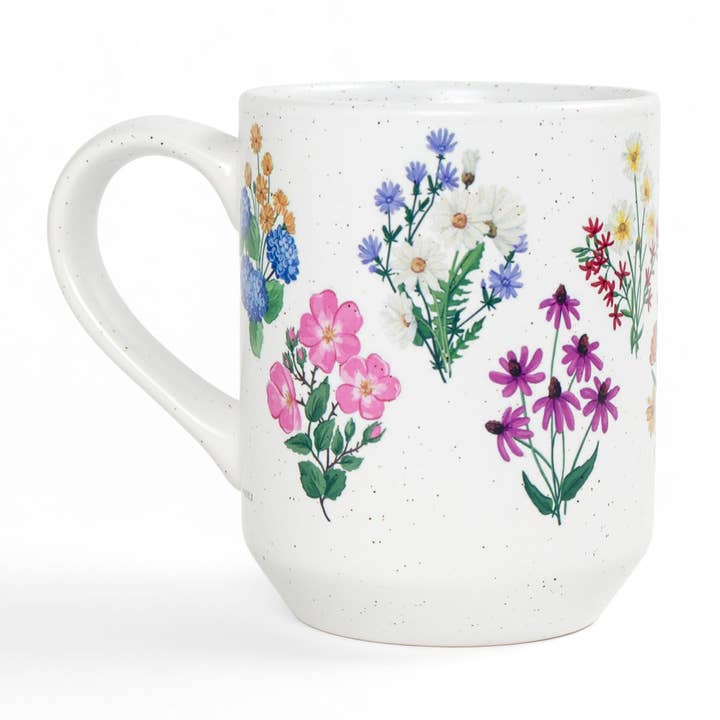 Vintage Blooms Bloemen Keramische Mok voor wholesale door 1canoe2 | One Canoe Two Paper Co.