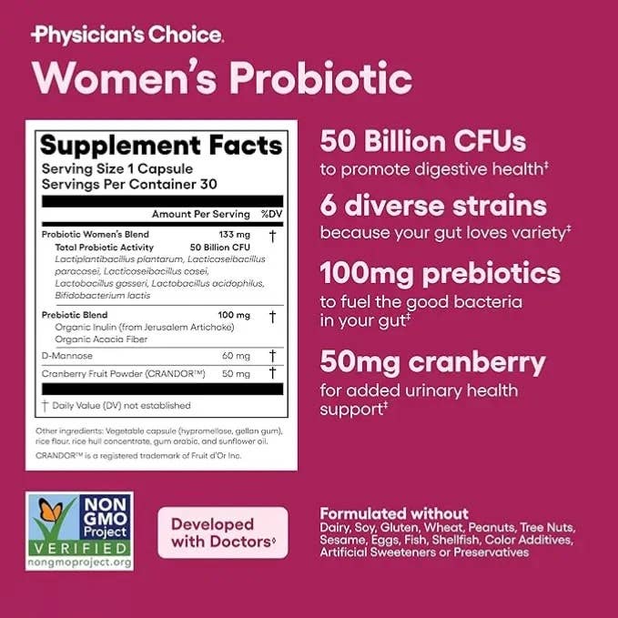 Cozy Trends - Wholesale Oral supplement/vitamin - Probiotics for Women - PH Balance, Digestive, UT, & Feminine2